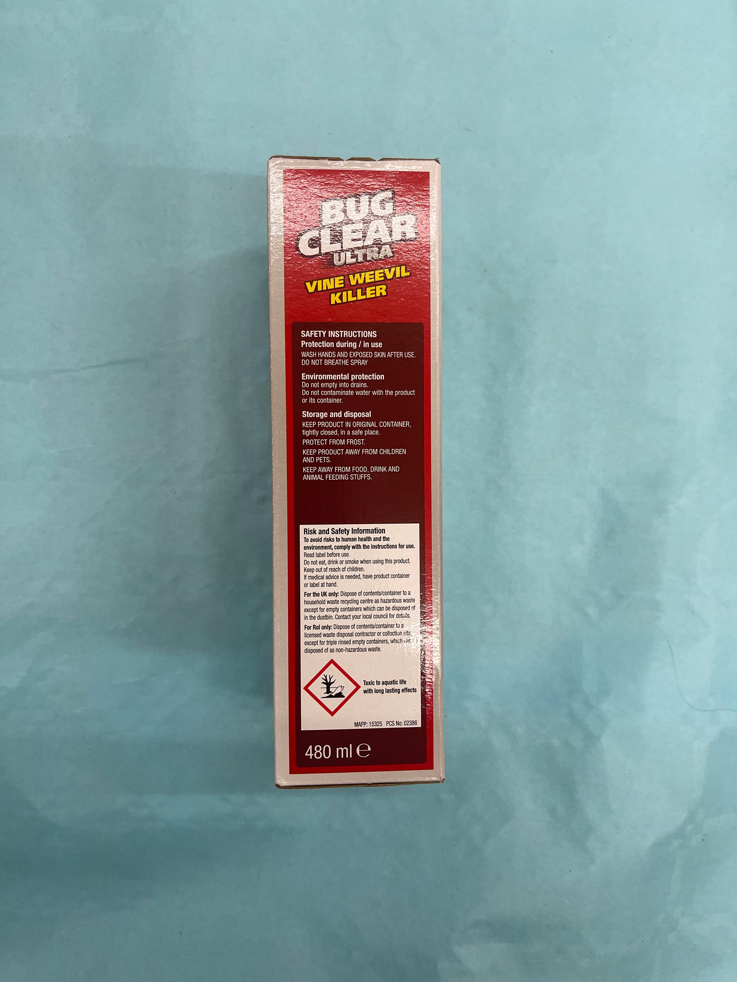 Bug Clear Ultra Vine Weevil Killer 480ml