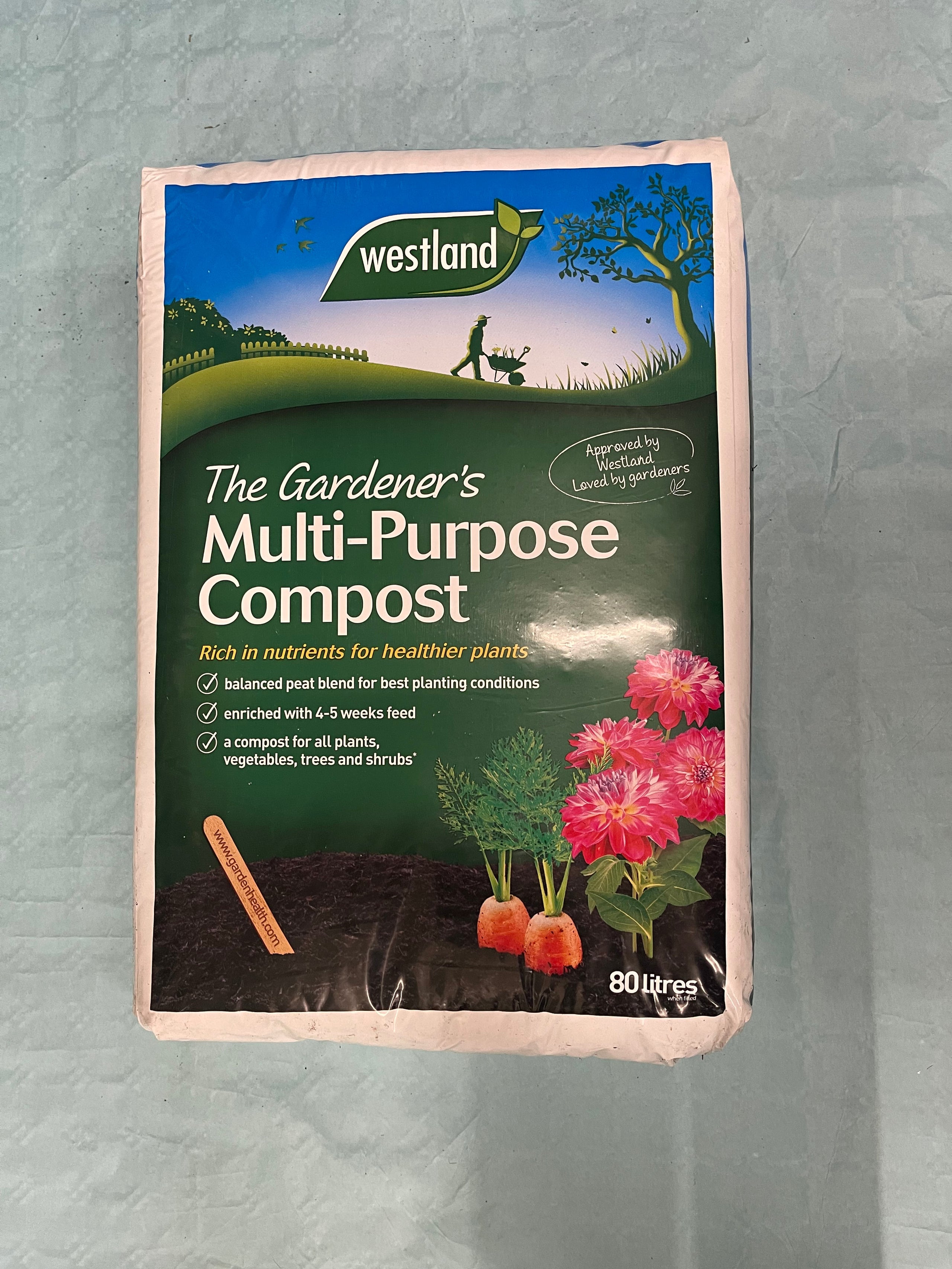 Westland The Gardener's MultiPurpose Compost 80L Crawley